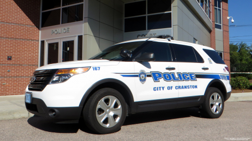 Additional photo  of Cranston Police
                    Cruiser 167, a 2013 Ford Police Interceptor Utility                     taken by @riemergencyvehicles