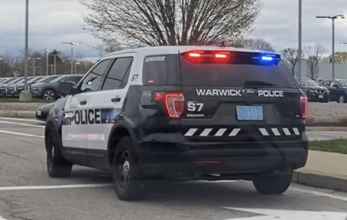 Additional photo  of Warwick Police
                    Supervisor 7, a 2017 Ford Police Interceptor Utility                     taken by @riemergencyvehicles