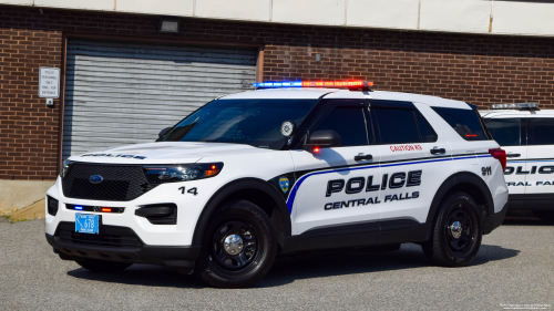 Additional photo  of Central Falls Police
                    Car 14, a 2021 Ford Police Interceptor Utility                     taken by Kieran Egan