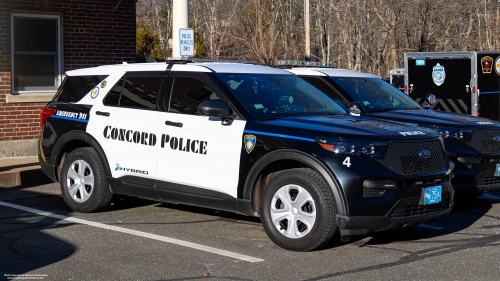 Additional photo  of Concord Police
                    Car 4, a 2020 Ford Police Interceptor Utility Hybrid                     taken by Nicholas You