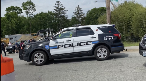 Additional photo  of Warwick Police
                    Cruiser T-34, a 2016 Ford Police Interceptor Utility                     taken by @riemergencyvehicles
