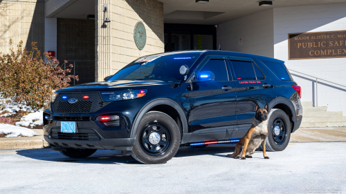 Additional photo  of East Providence Police
                    Car [2]34, a 2021 Ford Police Interceptor Utility                     taken by Kieran Egan