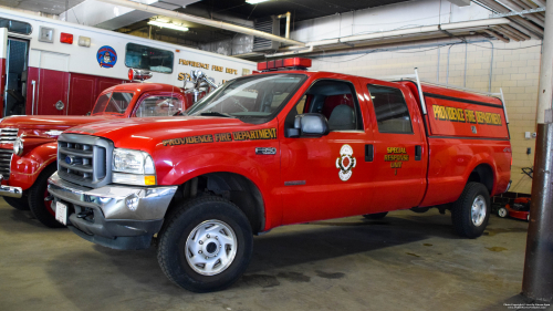 Additional photo  of Providence Fire
                    Special Response Unit 1, a 2005 Ford F-350 Crew Cab                     taken by Kieran Egan