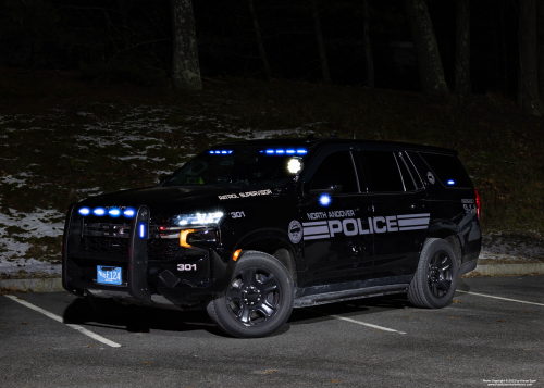 Additional photo  of North Andover Police
                    Cruiser 301, a 2022 Chevrolet Tahoe                     taken by Kieran Egan