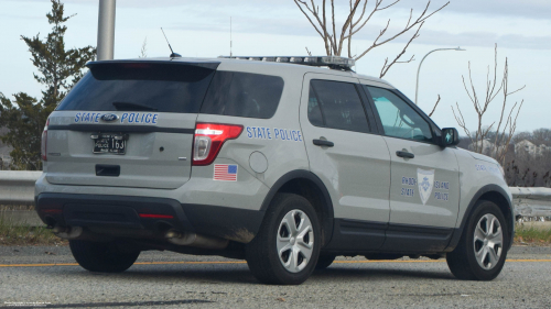 Additional photo  of Rhode Island State Police
                    Cruiser 163, a 2013 Ford Police Interceptor Utility                     taken by Kieran Egan