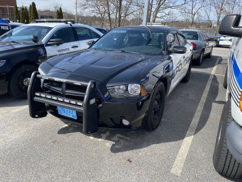 Additional photo  of Warwick Police
                    Cruiser CP-58, a 2014 Dodge Charger                     taken by @riemergencyvehicles