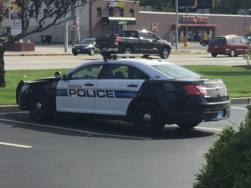 Additional photo  of Warwick Police
                    Cruiser P-20, a 2016 Ford Police Interceptor Sedan                     taken by @riemergencyvehicles
