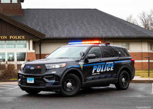 Additional photo  of Southington Police
                    Cruiser 20, a 2020-2022 Ford Police Interceptor Utility                     taken by Kieran Egan