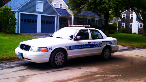 Additional photo  of Barrington Police
                    Car 10, a 2008 Ford Crown Victoria Police Interceptor                     taken by Kieran Egan