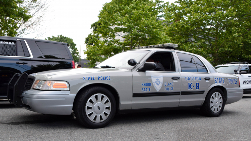 Additional photo  of Rhode Island State Police
                    Cruiser 912, a 2009-2011 Ford Crown Victoria Police Interceptor                     taken by Kieran Egan