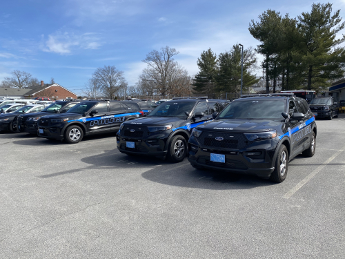 Additional photo  of Warwick Police
                    Cruiser P-10, a 2021 Ford Police Interceptor Utility                     taken by Kieran Egan