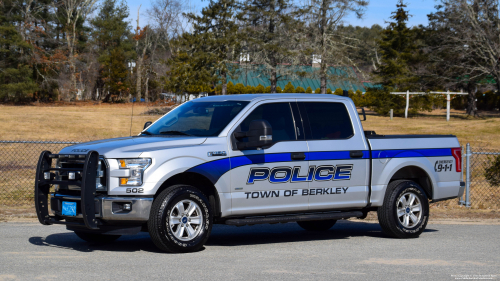 Additional photo  of Berkley Police
                    Cruiser 502, a 2016 Ford F-150 XLT Crew Cab                     taken by Kieran Egan