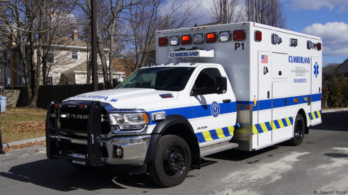 Additional photo  of Cumberland EMS
                    Paramedic 1, a 2019 RAM 4500/Demers                     taken by Kieran Egan