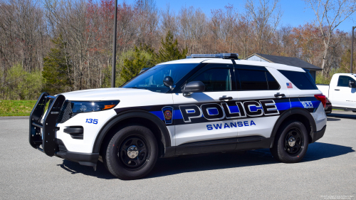 Additional photo  of Swansea Police
                    Cruiser 135, a 2021 Ford Police Interceptor Utility                     taken by Kieran Egan