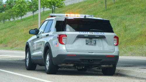 Additional photo  of Rhode Island State Police
                    Cruiser 24, a 2020 Ford Police Interceptor Utility                     taken by Kieran Egan