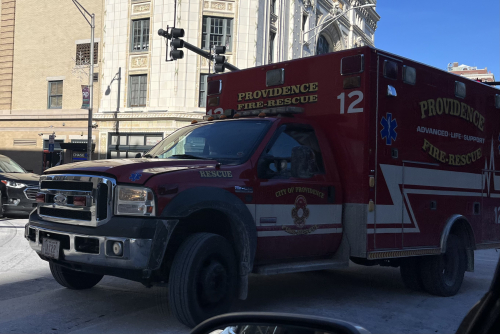 Additional photo  of Providence Fire
                    Rescue 12, a 2005 Ford F-450/Osage                     taken by @riemergencyvehicles