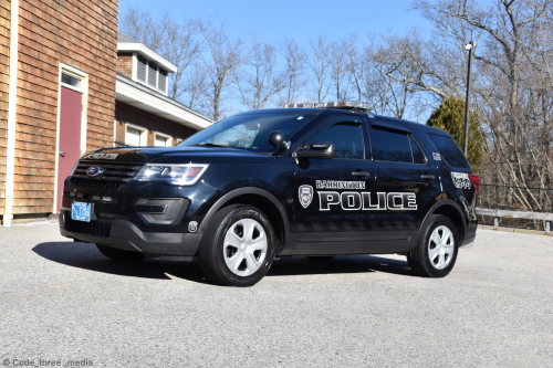 Additional photo  of Barrington Police
                    Patrol Car 6, a 2019 Ford Police Interceptor Utility                     taken by Kieran Egan