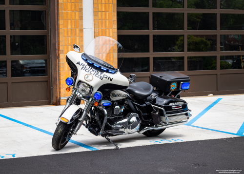Additional photo  of Arlington Police
                    Motorcycle 2, a 2016 Harley-Davidson Electra Glide                     taken by Kieran Egan