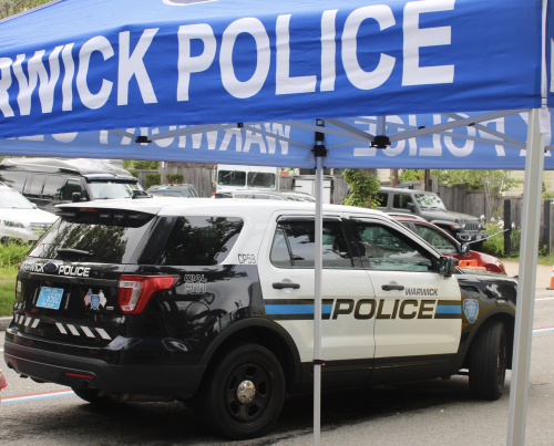 Additional photo  of Warwick Police
                    Cruiser CP-59, a 2017 Ford Police Interceptor Utility                     taken by @riemergencyvehicles
