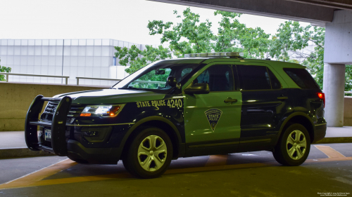 Additional photo  of Massachusetts State Police
                    Cruiser 4240, a 2019 Ford Police Interceptor Utility                     taken by Kieran Egan