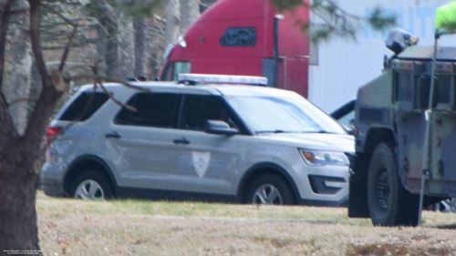 Additional photo  of Rhode Island State Police
                    Cruiser 46, a 2018 Ford Police Interceptor Utility                     taken by Kieran Egan