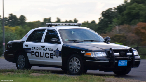 Additional photo  of Bridgewater Police
                    Cruiser 241, a 2006-2011 Ford Crown Victoria Police Interceptor                     taken by Kieran Egan