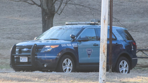 Additional photo  of Massachusetts State Police
                    Cruiser 1933, a 2014 Ford Police Interceptor Utility                     taken by Kieran Egan