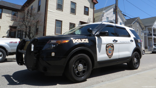 Additional photo  of Newport Police
                    Car 8, a 2015 Ford Police Interceptor Utility                     taken by Kieran Egan