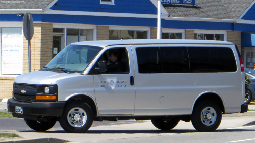 Additional photo  of Rhode Island State Police
                    Cruiser 324, a 2003-2020 Chevrolet Express                     taken by Kieran Egan