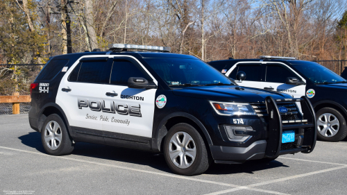 Additional photo  of Dighton Police
                    Cruiser 574, a 2017 Ford Police Interceptor Utility                     taken by Kieran Egan