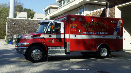 Additional photo  of Barrington Fire
                    Rescue 1, a 2016 Ford F-550/Horton                     taken by Kieran Egan
