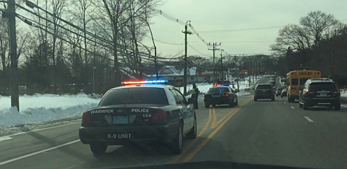 Additional photo  of Warwick Police
                    Car 134, a 2009-2011 Ford Crown Victoria Police Interceptor                     taken by @riemergencyvehicles