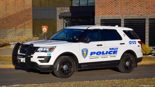 Additional photo  of Wells Police
                    Car 59, a 2016-2019 Ford Police Interceptor Utility                     taken by Kieran Egan