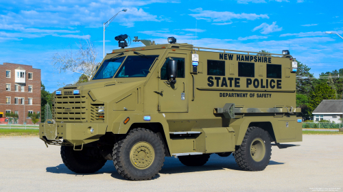 Additional photo  of New Hampshire State Police
                    SWAT Unit, a 2000-2015 Lenco BEAR                     taken by Kieran Egan