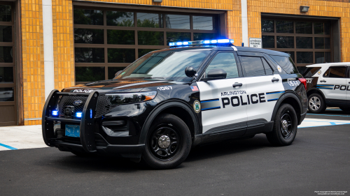 Additional photo  of Arlington Police
                    Cruiser 1067, a 2022 Ford Police Interceptor Utility                     taken by Kieran Egan