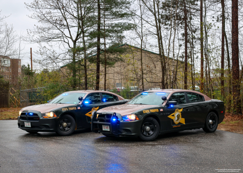 Additional photo  of New Hampshire State Police
                    Cruiser 845, a 2011-2014 Dodge Charger                     taken by @riemergencyvehicles