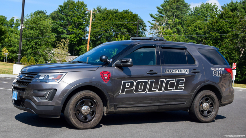 Additional photo  of Coventry Police
                    Cruiser 65, a 2016-2018 Ford Police Interceptor Utility                     taken by Kieran Egan