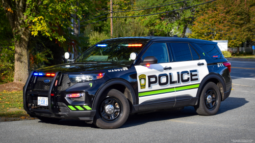 Additional photo  of Hanover Police
                    Car 1, a 2020 Ford Police Interceptor Utility                     taken by Kieran Egan