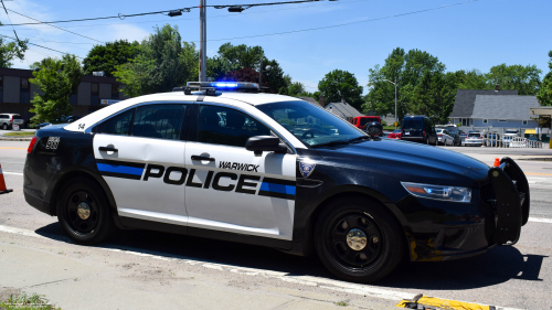 Additional photo  of Warwick Police
                    Cruiser P-14, a 2016 Ford Police Interceptor Sedan                     taken by @riemergencyvehicles