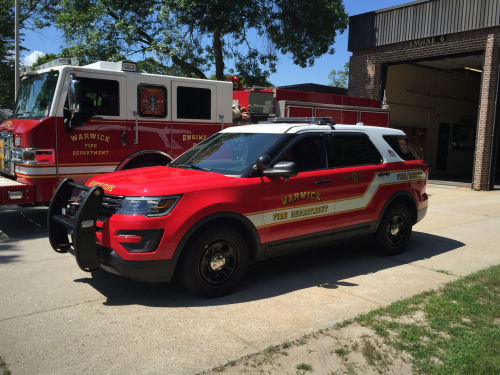 Additional photo  of Warwick Fire
                    Battalion 2, a 2017 Ford Police Interceptor Utility                     taken by Kieran Egan