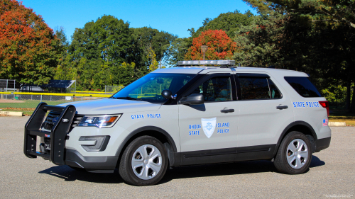 Additional photo  of Rhode Island State Police
                    Cruiser 187, a 2017 Ford Police Interceptor Utility                     taken by @riemergencyvehicles