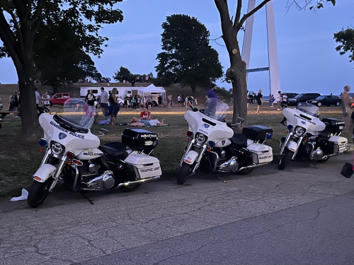 Additional photo  of Warwick Police
                    Motorcycle, a 2020-2022 Harley-Davidson Electra Glide                     taken by @riemergencyvehicles