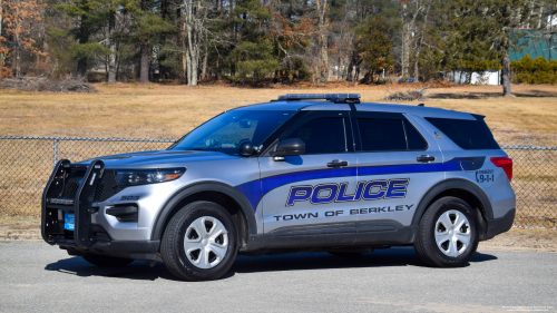 Additional photo  of Berkley Police
                    Cruiser 503, a 2021 Ford Police Interceptor Utility                     taken by Kieran Egan