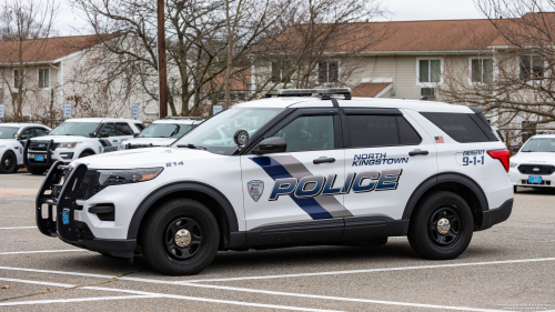 Additional photo  of North Kingstown Police
                    Cruiser 214, a 2020 Ford Police Interceptor Utility                     taken by Kieran Egan