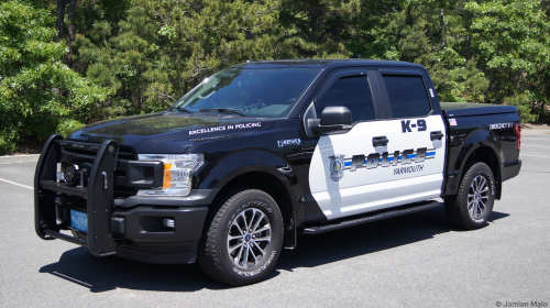 Additional photo  of Yarmouth Police
                    J-8, a 2019 Ford F-150 Police Responder                     taken by Kieran Egan