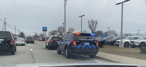 Additional photo  of Warwick Police
                    Cruiser P-5, a 2021 Ford Police Interceptor Utility                     taken by @riemergencyvehicles