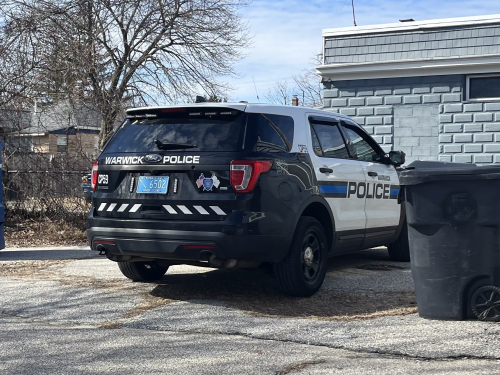 Additional photo  of Warwick Police
                    Cruiser CP-59, a 2017 Ford Police Interceptor Utility                     taken by @riemergencyvehicles