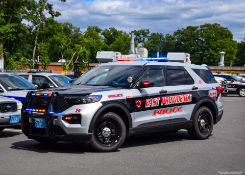 Additional photo  of East Providence Police
                    Car 8, a 2021 Ford Police Interceptor Utility                     taken by Kieran Egan
