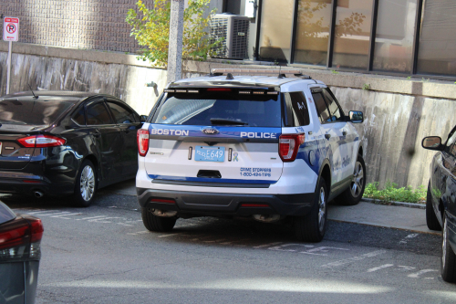 Additional photo  of Boston Police
                    Cruiser 8539, a 2018 Ford Police Interceptor Utility                     taken by @riemergencyvehicles