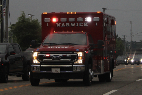 Additional photo  of Warwick Fire
                    Rescue 1, a 2023 Ford F-550/Horton                     taken by Kieran Egan